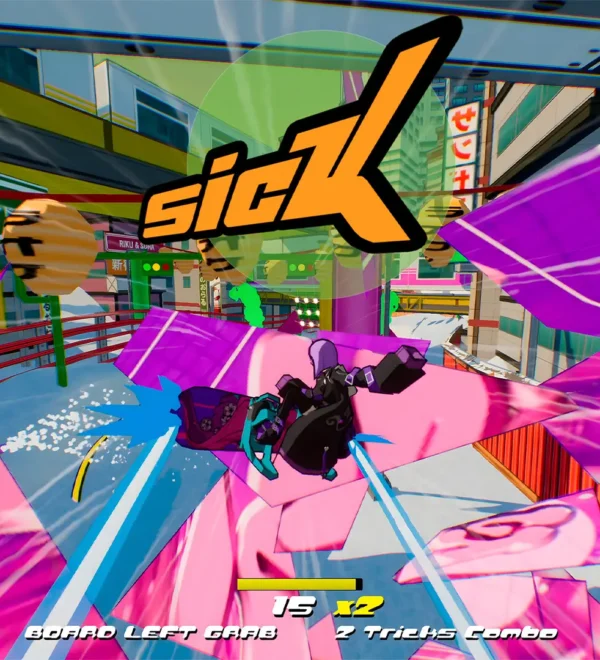 HYPERyuki: Snowboard Syndicate snowboarding gameplay