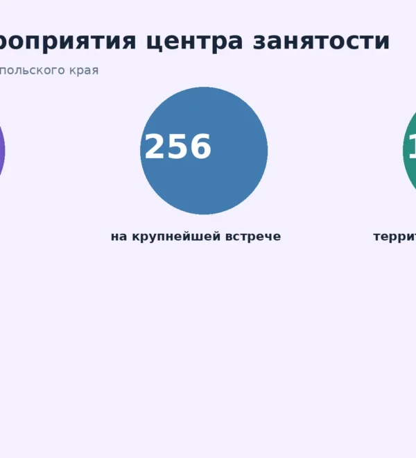 Показатели онлайн-мероприятий Кадрового центра Ставропольского края