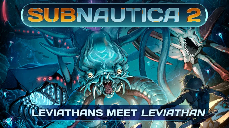 Leviathans Meet LEVIATHAN: A Subnautica Celebration Drawing
