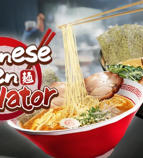 Japanese Ramen Simulator. Official key art supplied by Wild Dog.