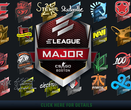 Global Offensive » ELEAGUE 2018 – Tournament Items Global Offensive » ELEAGUE 2018 – Tournament Items