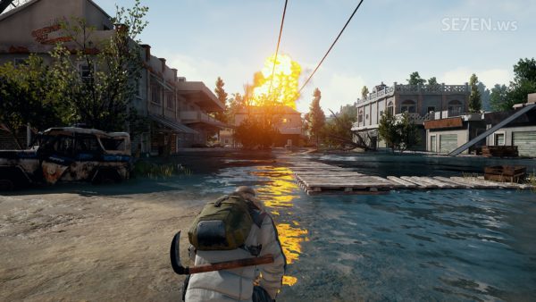 Взрыв в PUBG
