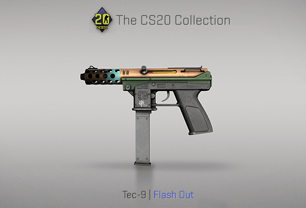 Кейс cs20 скины. Tec 9 Flash out. Кейс КС 20 скины. Mp9 гидра. Stattrak tm tec 9