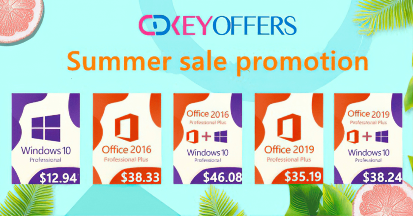 Under 13 USD! Windows Licenses on CDKEYOFFERS