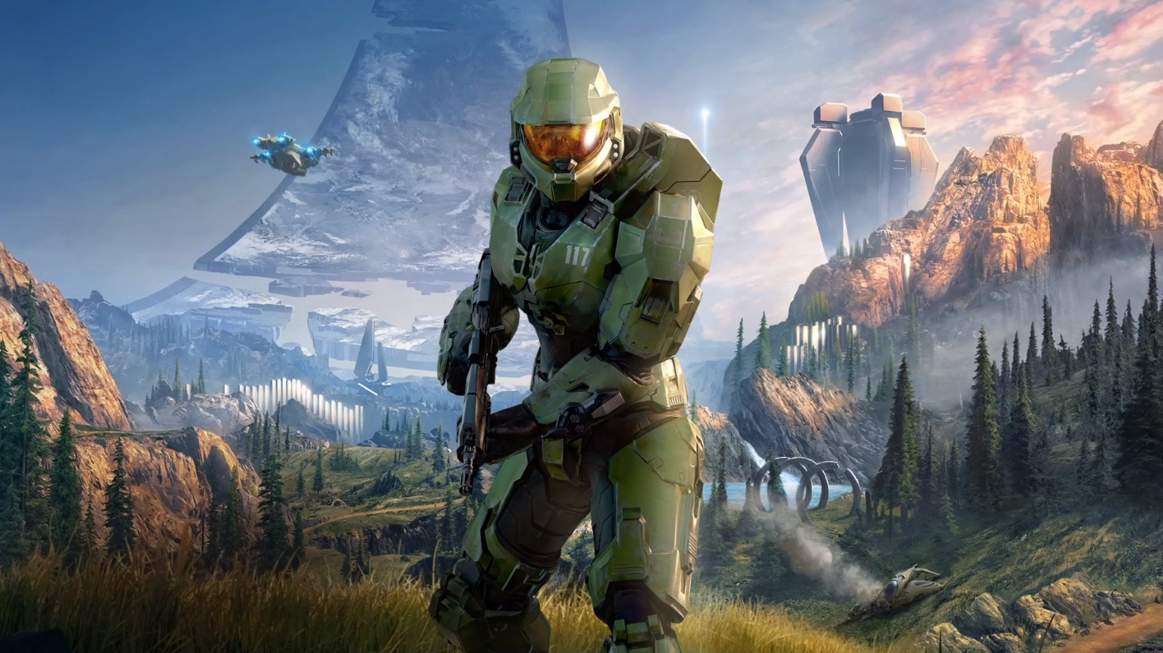 Microsoft показала новый постер Halo Infinite