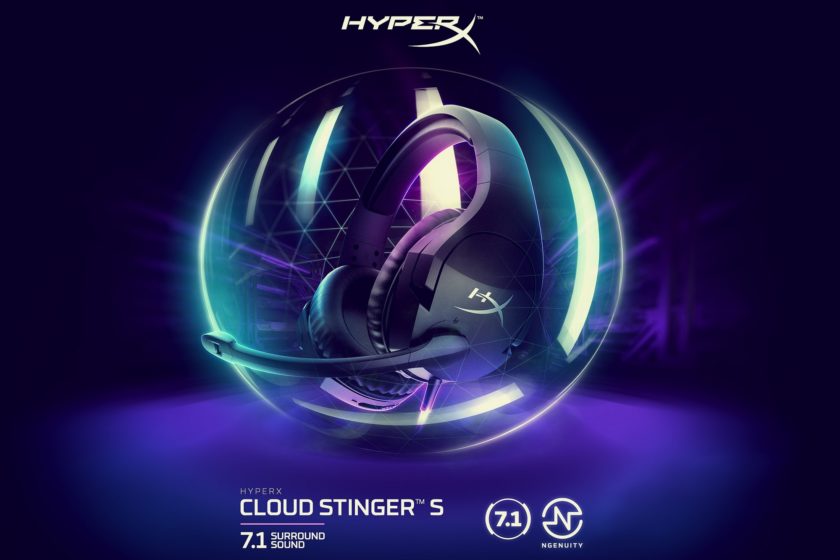 Выпущена гарнитура HyperX Cloud Stinger S