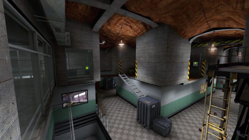 Карта dm_archives для Black Mesa