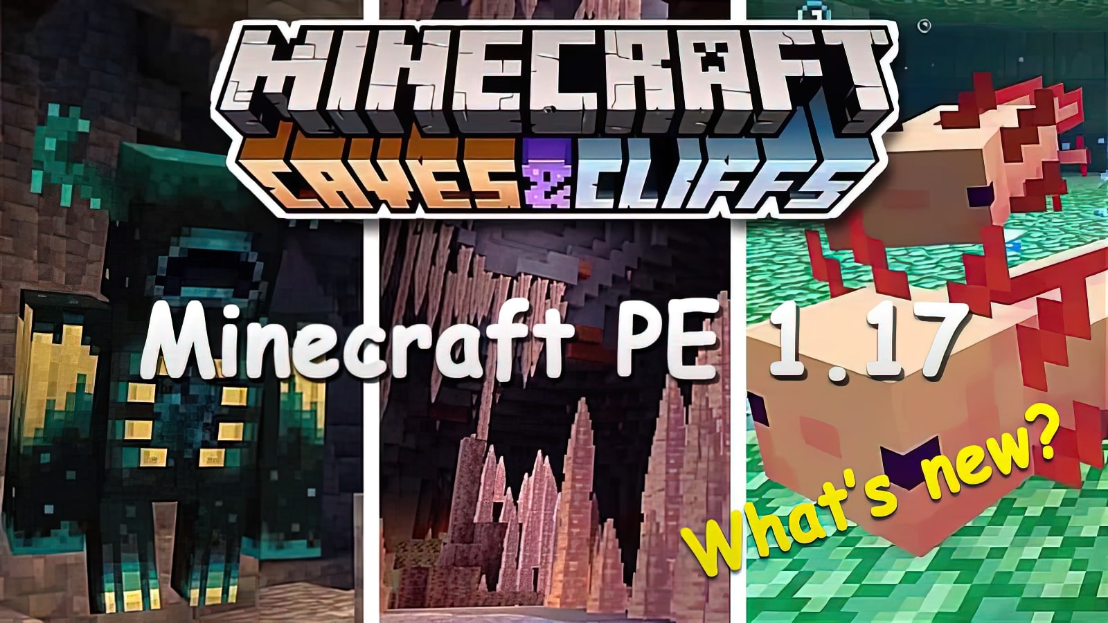 Download Minecraft Pe 1 17 1 17 0 1 17 1 Apk Free Caves Cliffs Update
