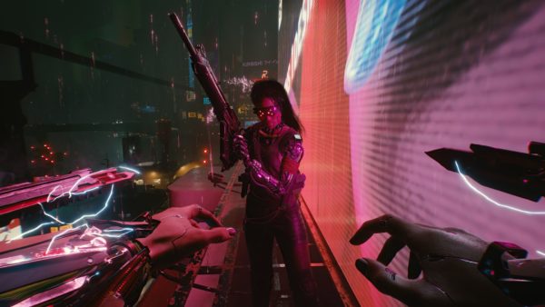 Cyberpunk 2077 теперь вы одеты как черт