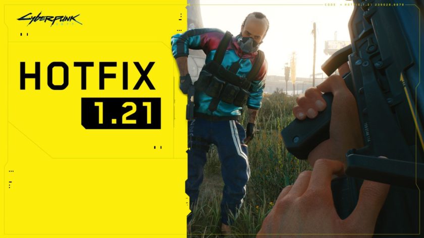 Обновление Cyberpunk 2077 – версия 1.21 (hotfix)