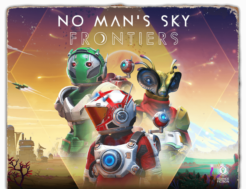 No Man's Sky Frontiers - Cover