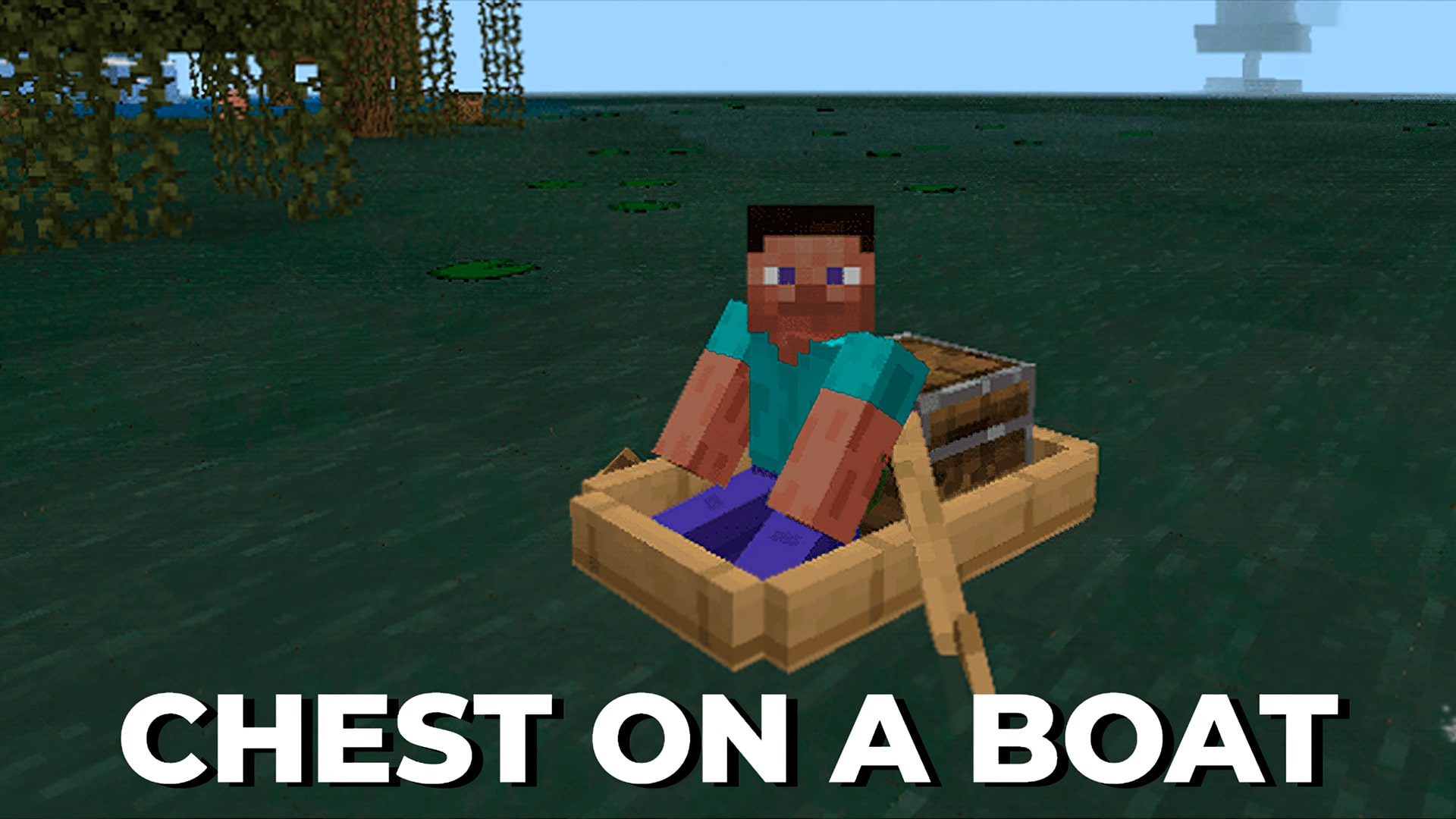 Chest on a boat