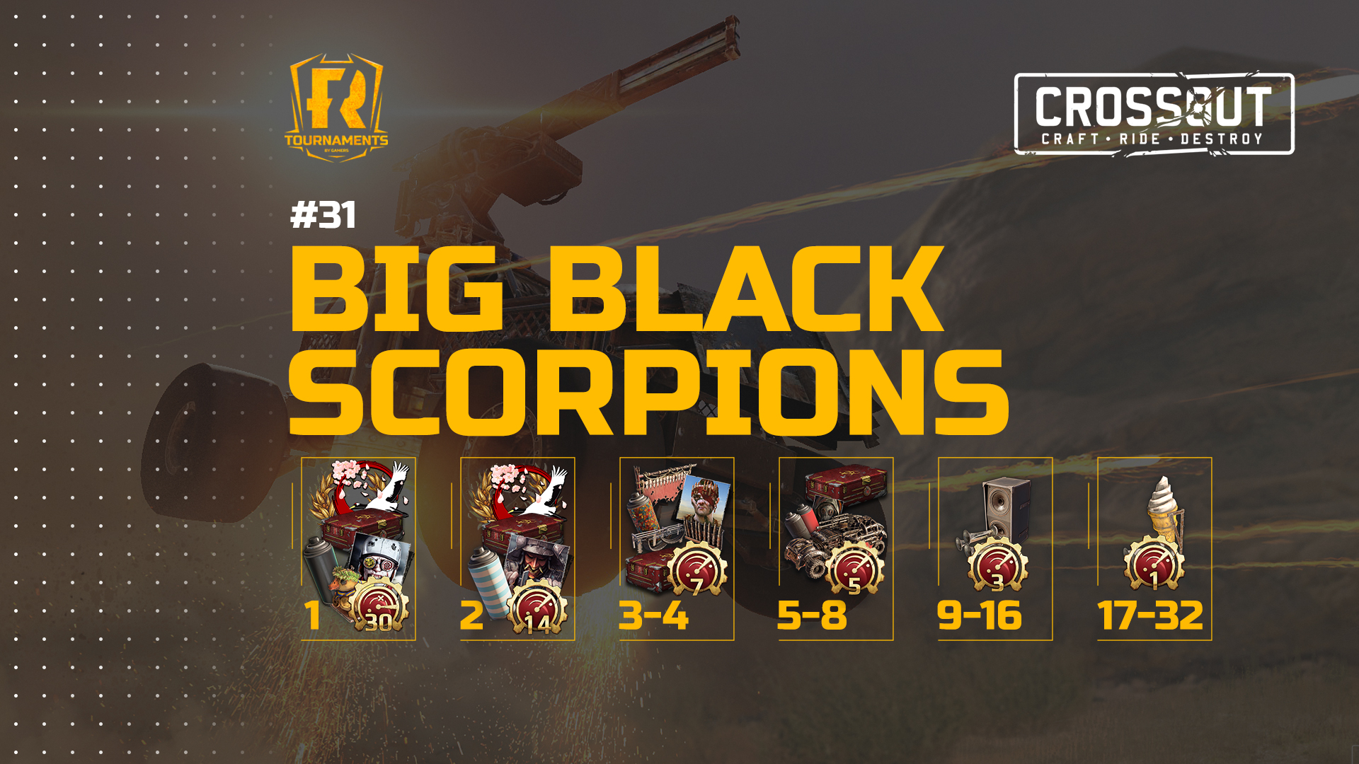 [PC] “Big Black Scorpions 31” on this Saturday!