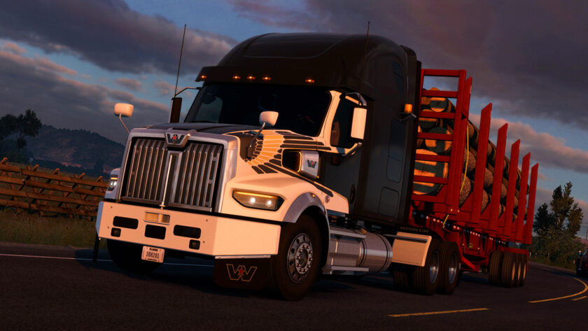 American Truck Simulator стал еще красивее и удобнее