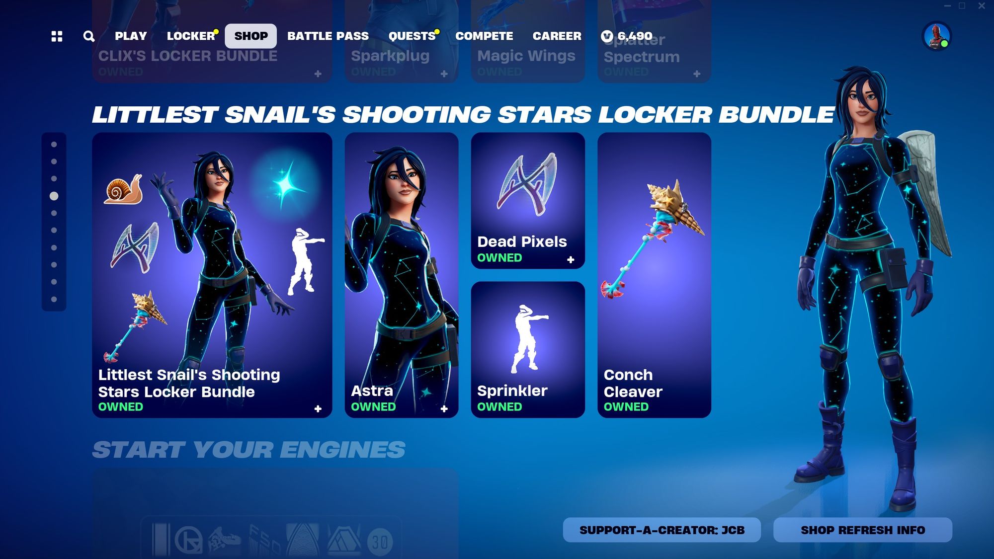 Littlest Snail’s Starry Skies Locker Bundle Now Available