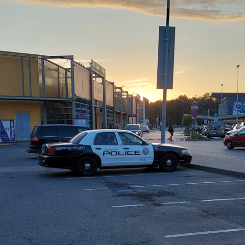 Ford Crown Victoria в ливрее Los Santos Police Department.