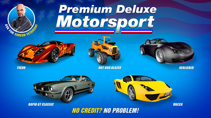 Транспорт в Premium Deluxe Motorsport на этой неделе