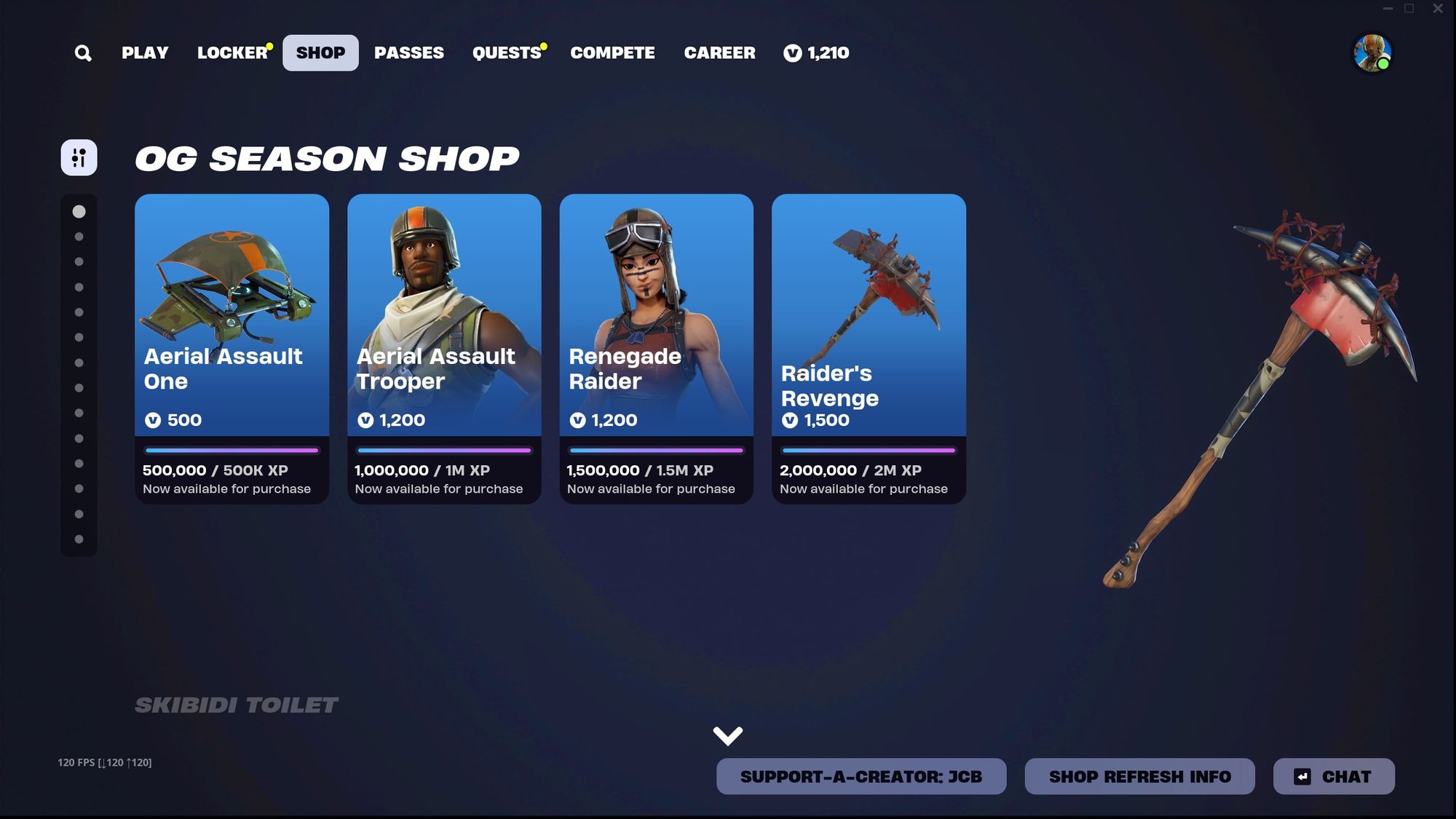 Fortnite: How to Access the Original Season Shop in 2 Minutes