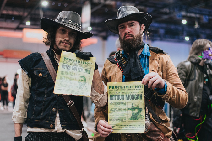 Косплей RDR на Brasil Game Show 2024.