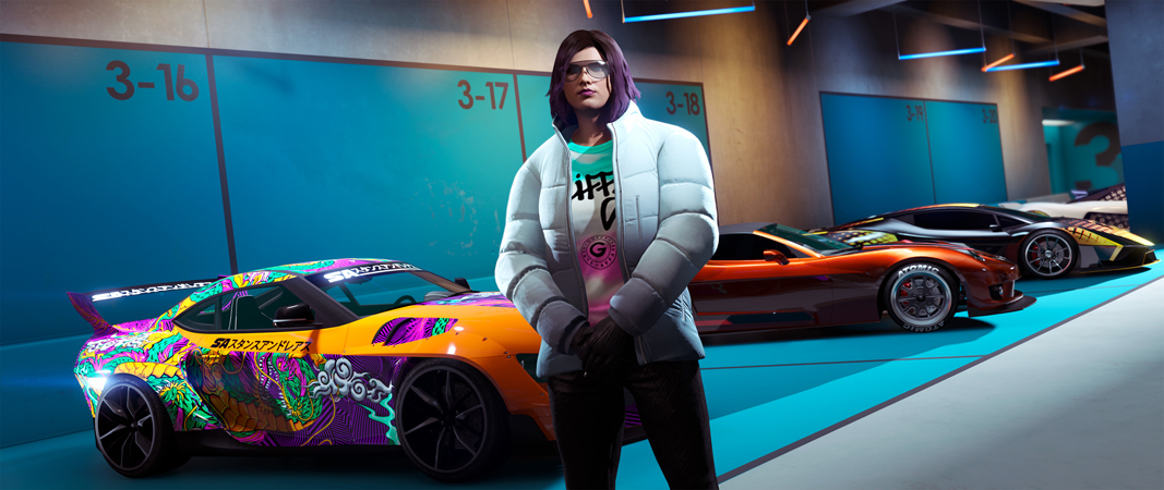 Интерьер гаража автоклуба Вайнвуда