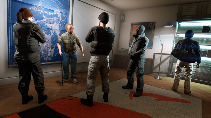 Подготовка к ограблению «Pacific Standard».