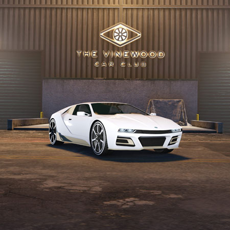 Übermacht SC1 в автоклубе Вайнвуда.