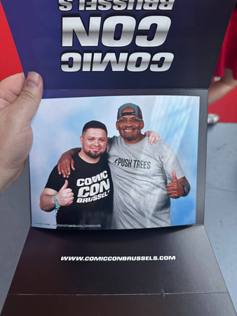 Фото на память с Франклином.