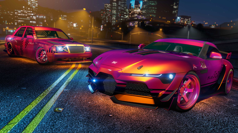 Хамелеоновые краски 'Сиренево-оранжевая переливчатая' для транспорта и колёс.