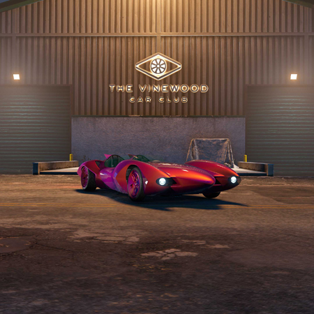 Declasse Scramjet в автомобильном клубе Вайнвуд.