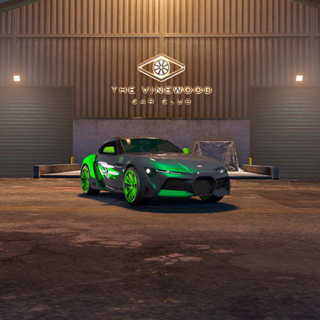 Dinka Jester RR в автомобильном клубе Вайнвуд.