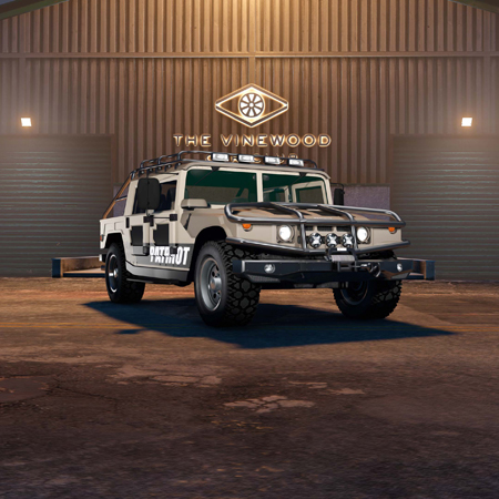 Mammoth Patriot Mil-Spec в автомобильном клубе Вайнвуд.