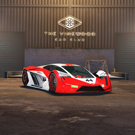 Pegassi Tezeract в автоклубе Вайнвуда.