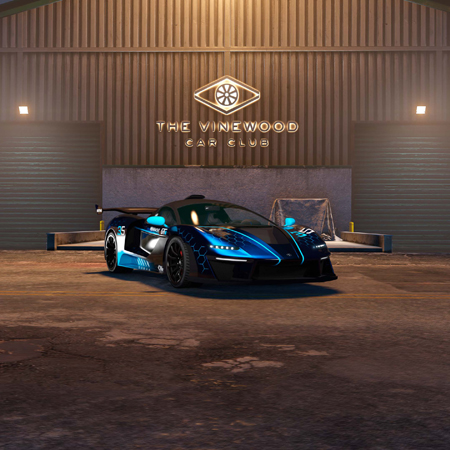 Progen Emerus в автомобильном клубе Вайнвуд.