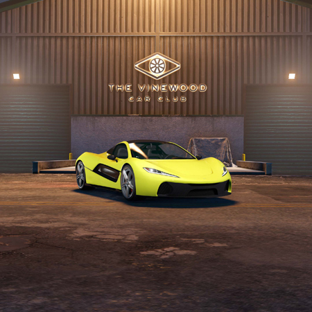 Progen T20 в автомобильном клубе Вайнвуд.