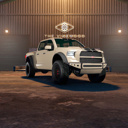 Vapid Caracara 4x4 в автомобильном клубе Вайнвуд.