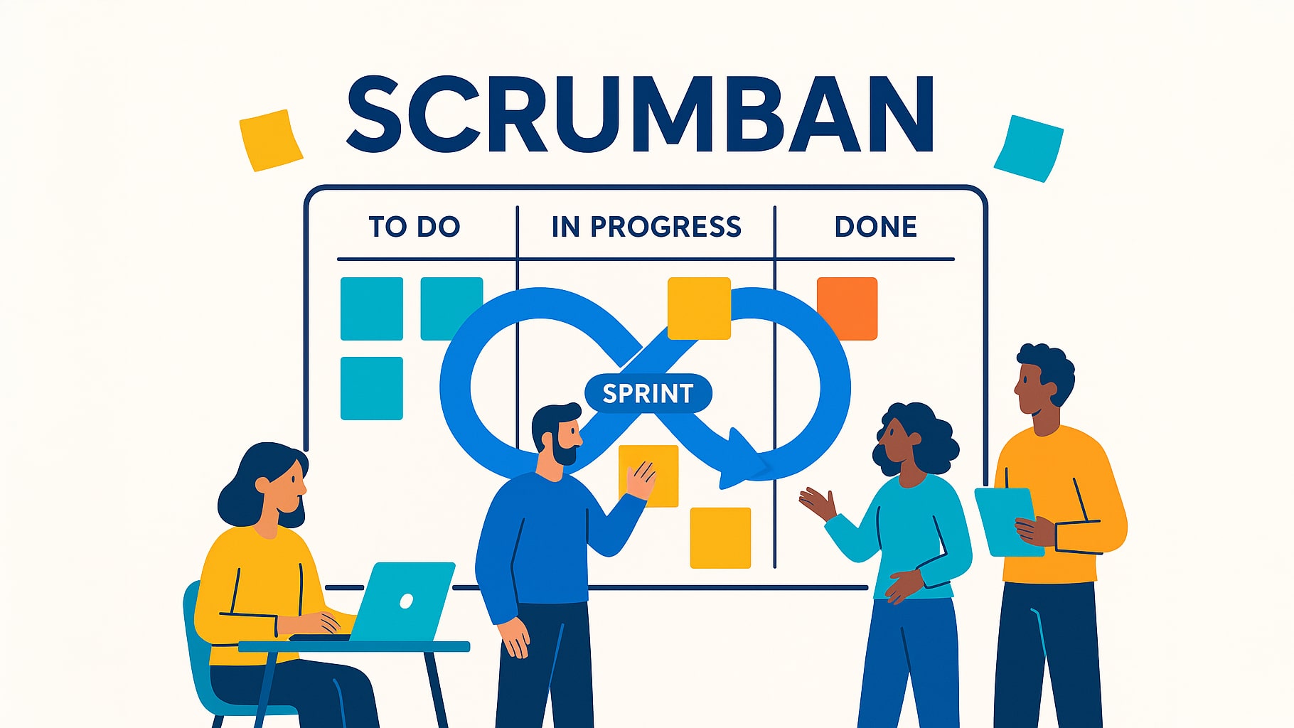 Гибридная доска Scrumban