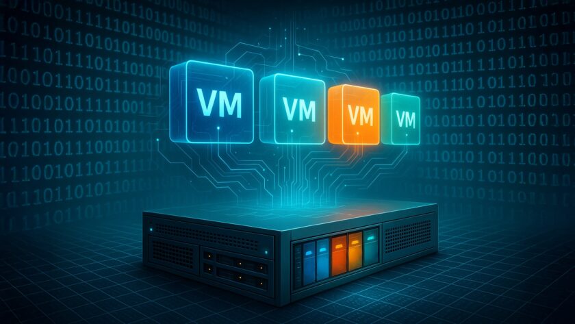 Сервер с блоками VM