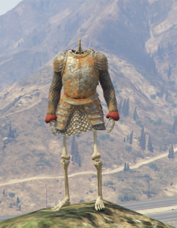 Конкистадор-зомби без головы