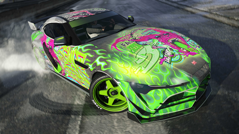 Ливрея Drift Gorilla Green