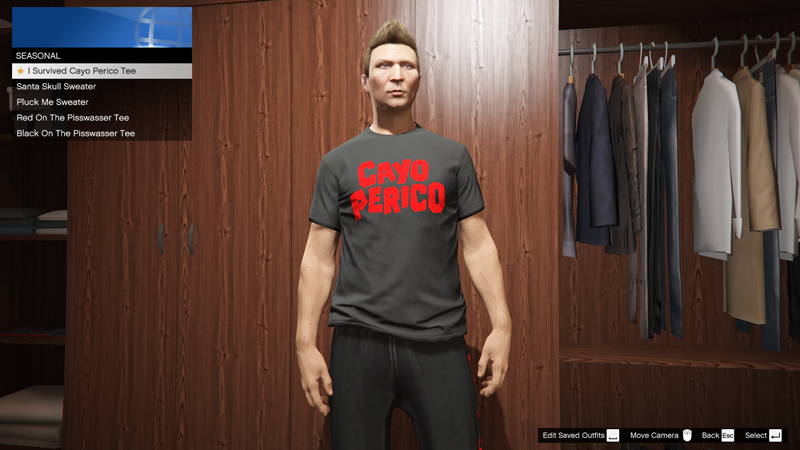 Футболка «Я пережил Кайо Перико»