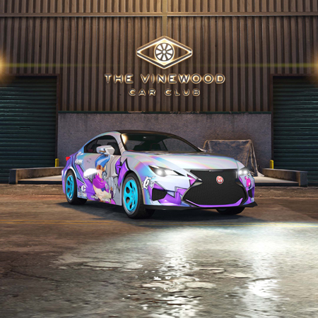 Emperor Vectre в автоклубе Vinewood Club