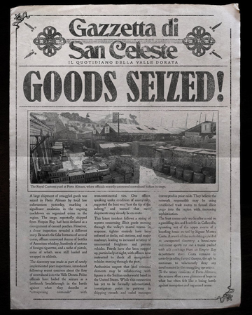 Третий выпуск газеты с упоминанием Empire Bay, английская версия.