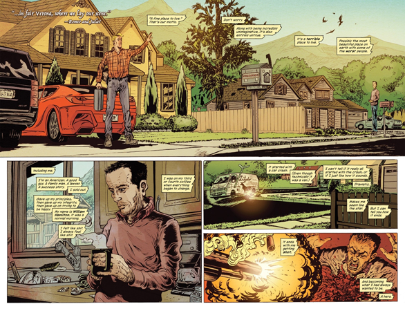 Превью страницы 2 комикса American Caper