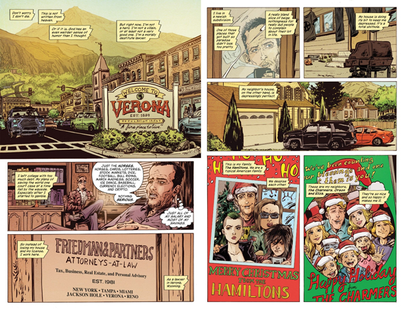 Превью страницы 3 комикса American Caper