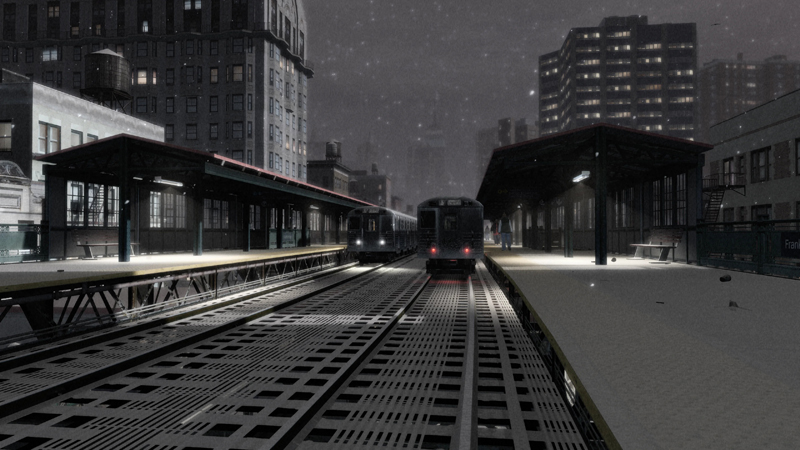 Рождественский снег в GTA IV