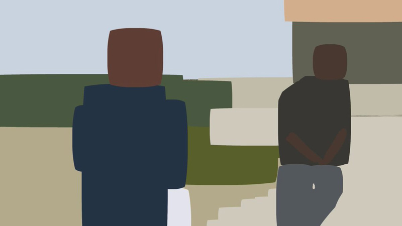 Минималистичная сцена 1