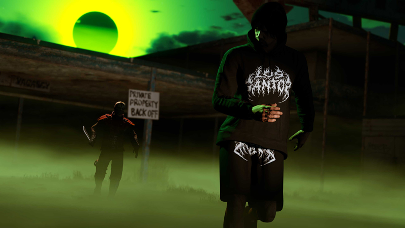 Худи и шорты LS Death Metal