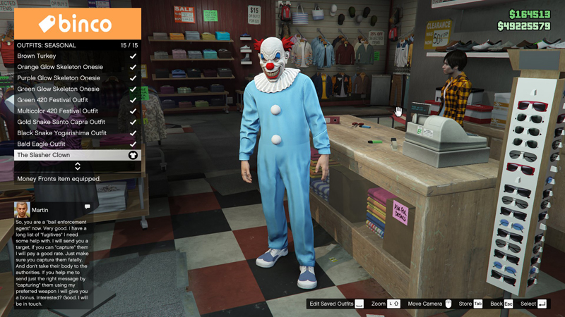 Костюм клоуна в GTA Online