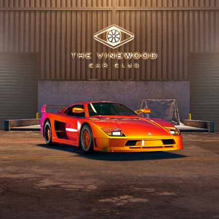 Grotti Turismo Classic в автоклубе Вайнвуда