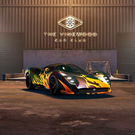 Lampadati Tigon в автоклубе Вайнвуда